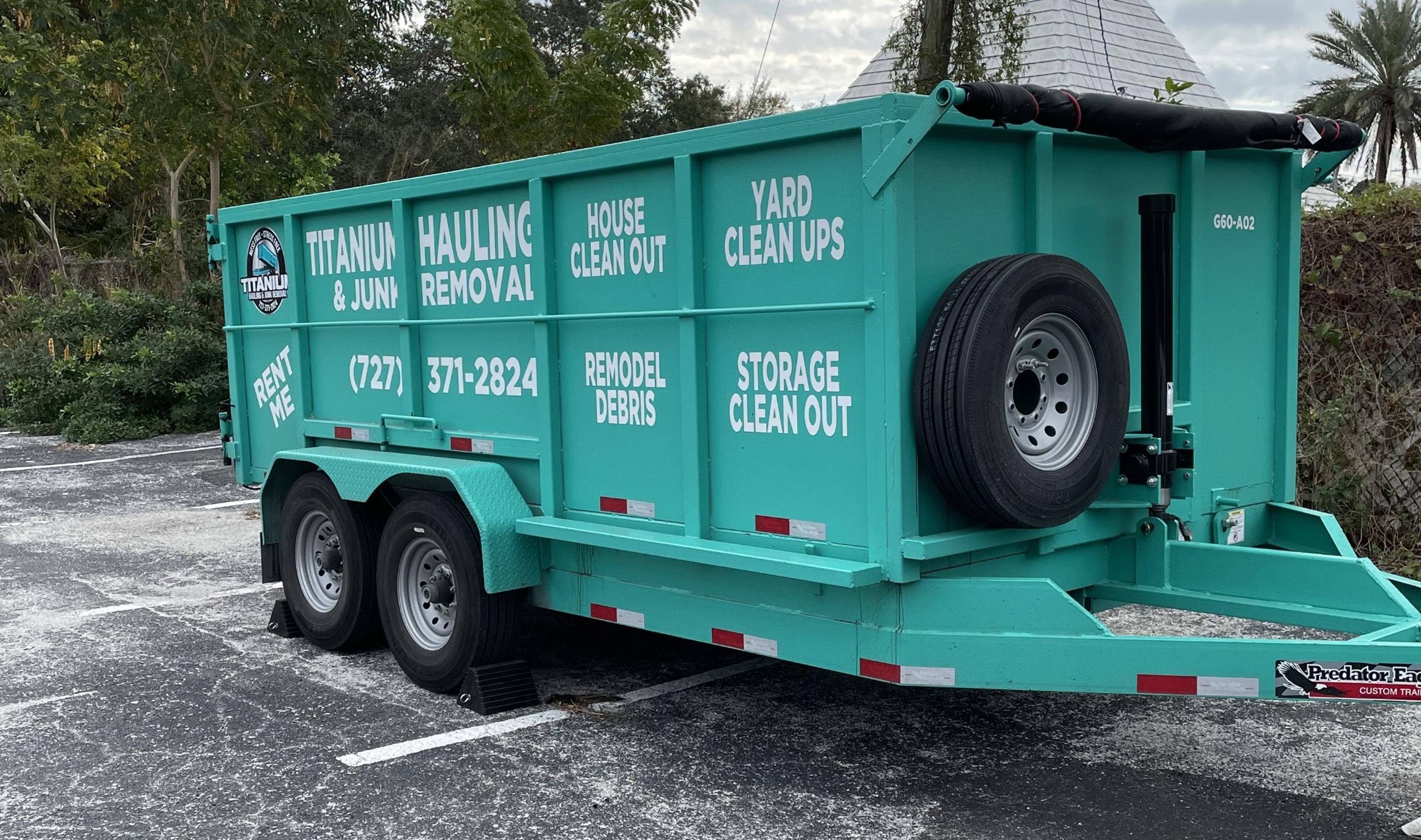 15 cubic yard dumpster rental